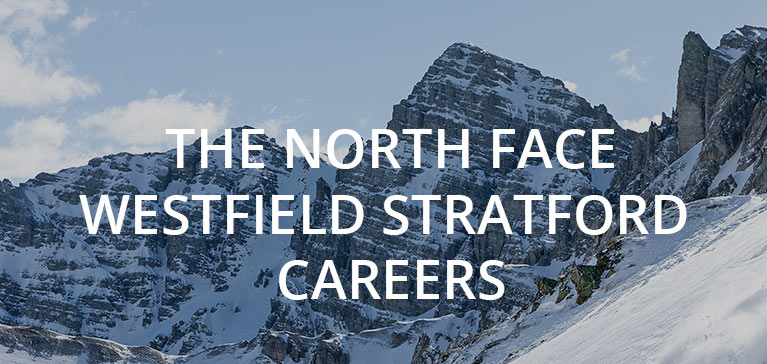 The North Face Westfield Stratford careers banner